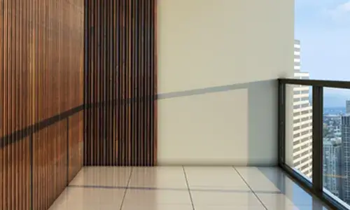 Balcony flooring design