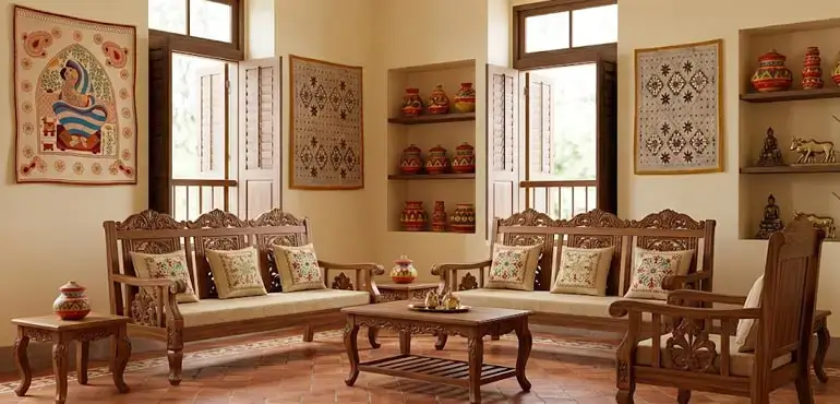 Classic Bengali traditional style