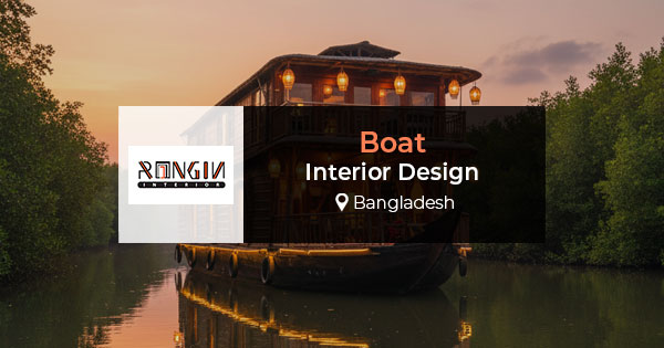 Boat interior design in Bangladesh