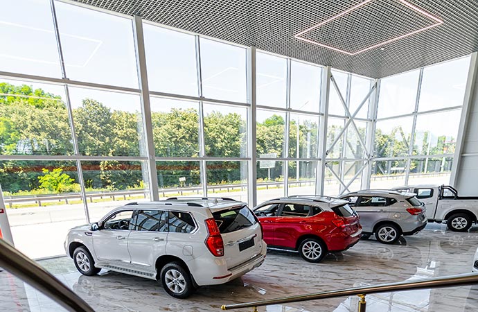 Functional Automobile Showroom Interior Design Design in Bangladesh