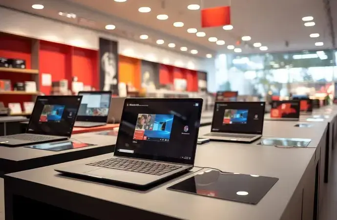 Computer accessories shops