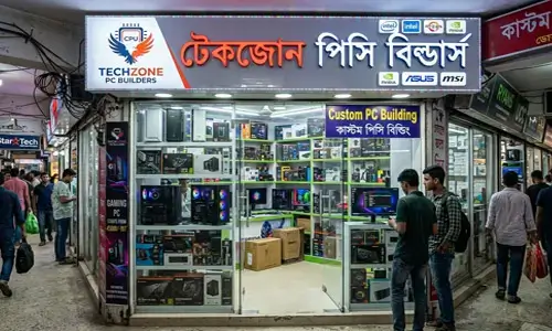 Computer Shop Branding and front look design