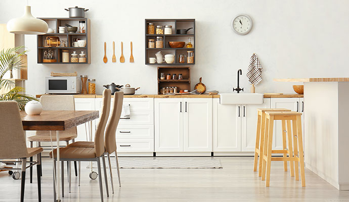 Dining Room with Crockery Unit