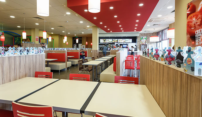 Functional Food Court Design