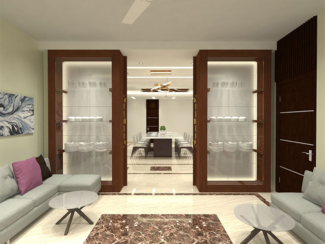 Contemporary Interior Design Ideas for Drawing and Dining Room-saigonsouth.com.vn
