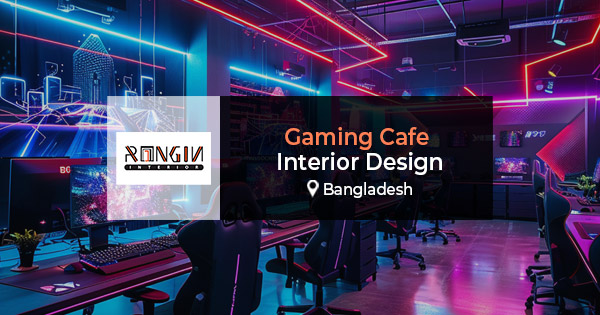 Gaming cafe interior design in Bangladesh