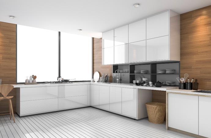 Kitchen Cabinet Interior Design in Dhaka