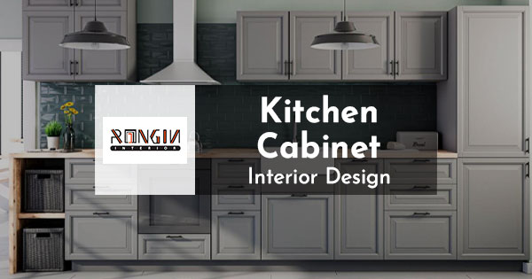 Kitchen Cabinet Interior Design in Dhaka | Rongin Interior