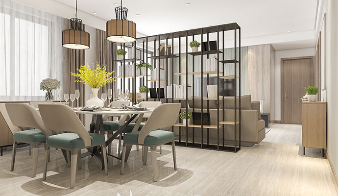 Luxury Dining Room Interior Design in Dhaka