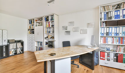 Minimalist Study Room