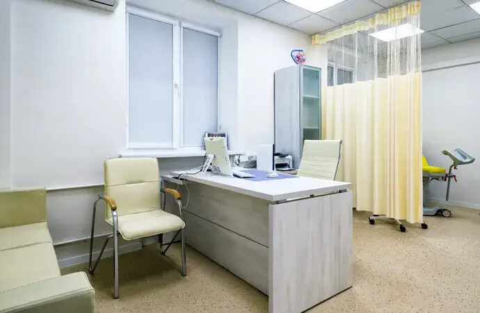 Modern Doctors Chamber Interior Design in Dhaka