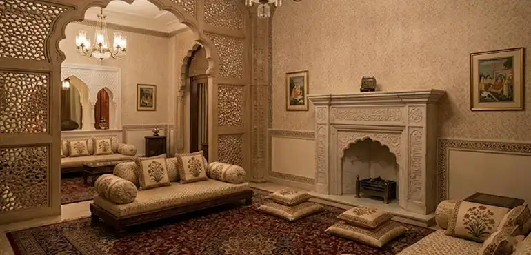 Mughal-inspired traditional style