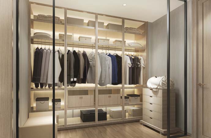 premier walk-in closet design