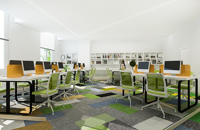 Service Center Interior Design in Dhaka, Bangladesh
