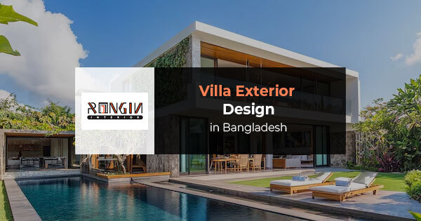 Villa exterior design in Bangladesh